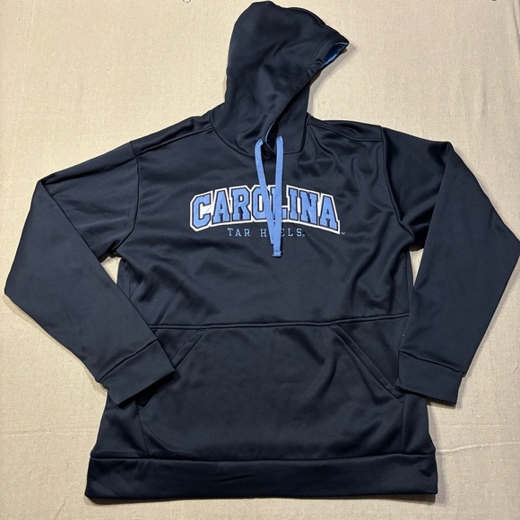 Champion Mens Hoodie Pullover Large Blue UNC Tarheels North Carolina Basketball - Picture 1 of 6